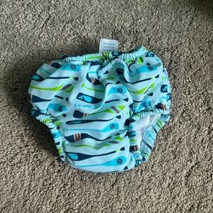 Reusable swim diaper